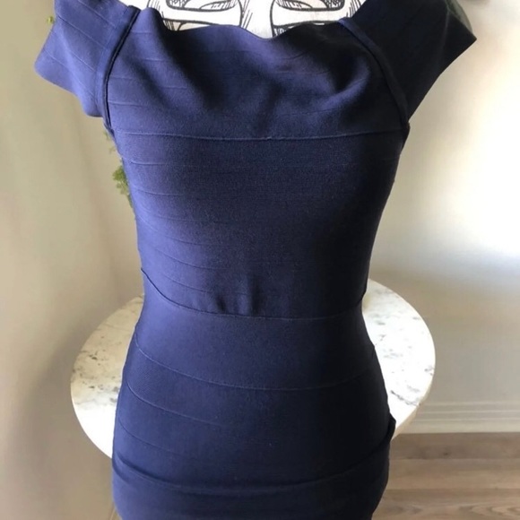 CLAUDIE BANDAGE DRESS - Picture 4 of 6